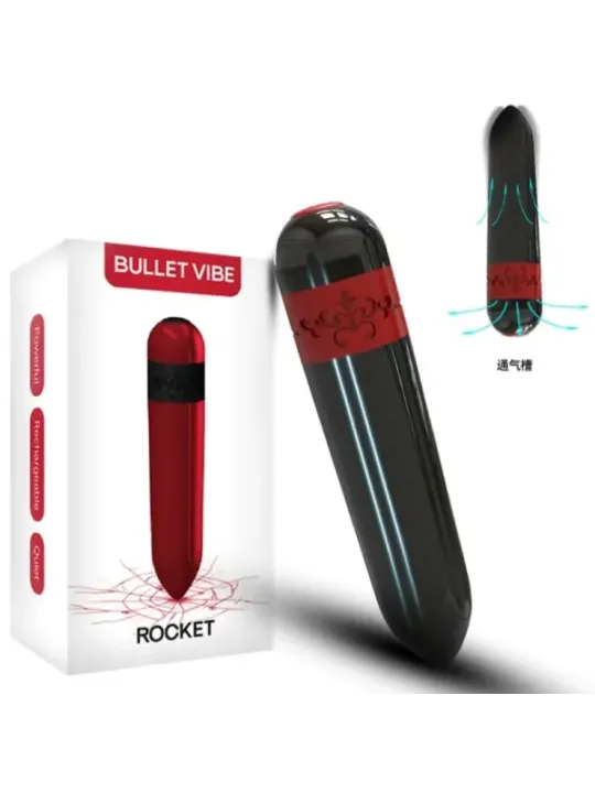Armony - Rocket Vibratore Bullet Telecomando Nero - ARMONY STIMULATORS - Vibratori Mini | erosidea.com