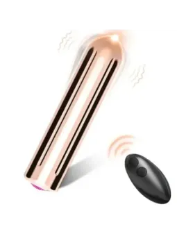 Armony - Testata Vibratore Bullet Telecomando Dorato 2 Cm X 8.8 Cm