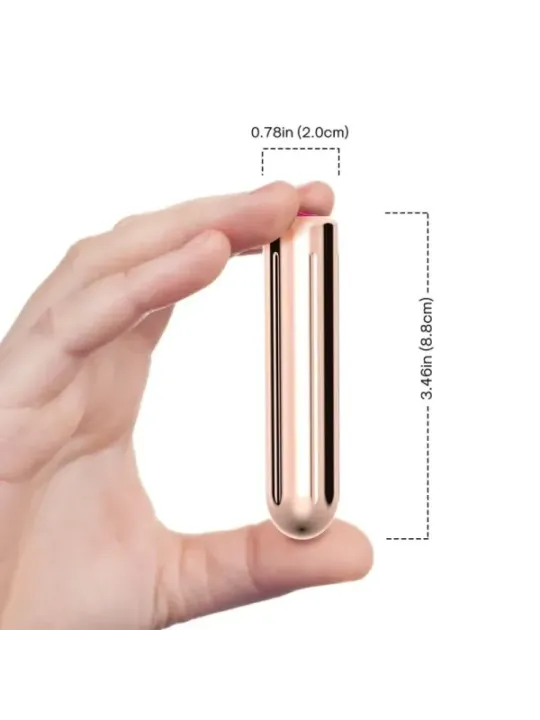 Armony - Testata Vibratore Bullet Telecomando Dorato 2 Cm X 8.8 Cm - ARMONY STIMULATORS - Vibratori Mini | erosidea.com