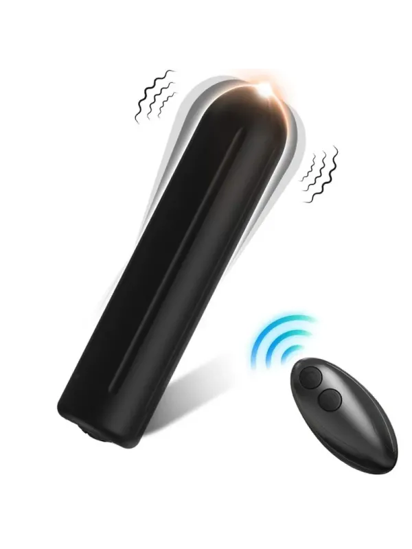 Armony - Testata Vibratore Bullet Telecomando Nero 2 Cm X 8.8 Cm - ARMONY STIMULATORS - Vibratori Mini | erosidea.com