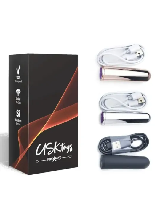 Armony - Vibratore Bullet Argento 2.1 Cm X 7.9 Cm - ARMONY STIMULATORS - Vibratori Mini | erosidea.com
