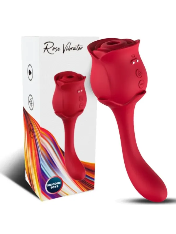 Armony - Roselover Clitoride Aspiratore E Stimolatore Rosso - ARMONY STIMULATORS - Vibratori | erosidea.com