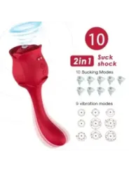 Armony - Roselover Clitoride Aspiratore E Stimolatore Rosso - ARMONY STIMULATORS - Vibratori | erosidea.com
