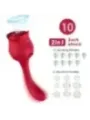 Armony - Roselover Clitoride Aspiratore E Stimolatore Rosso - ARMONY STIMULATORS - Vibratori | erosidea.com
