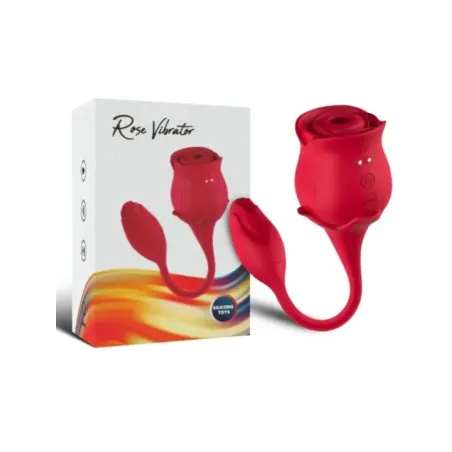 Armony - Vibratore E Succhiatore Clitoride Rosa 10 Modalit€ Rosso - ARMONY STIMULATORS - Vibratori | erosidea.com