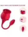 Armony - Vibratore E Succhiatore Clitoride Rosa 10 Modalit€ Rosso - ARMONY STIMULATORS - Vibratori | erosidea.com