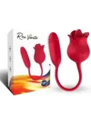 Armony - Clitorite Vibrante Leccata Di Rosa E Vibratore Rosso - ARMONY STIMULATORS - Vibratori | erosidea.com