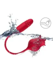 Armony - Clitorite Vibrante Leccata Di Rosa E Vibratore Rosso - ARMONY STIMULATORS - Vibratori | erosidea.com