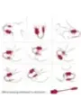 Armony - Clitorite Vibrante Leccata Di Rosa E Vibratore Rosso - ARMONY STIMULATORS - Vibratori | erosidea.com