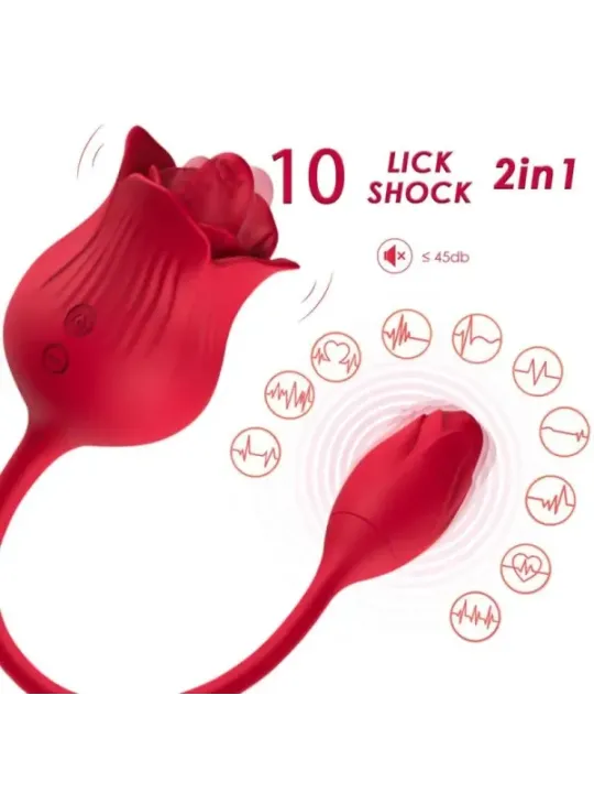 Armony - Vibratore Rosa Con Cola Rosso - ARMONY STIMULATORS - Vibratori | erosidea.com
