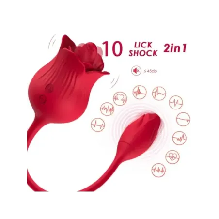 Armony - Vibratore Rosa Con Cola Rosso - ARMONY STIMULATORS - Vibratori | erosidea.com