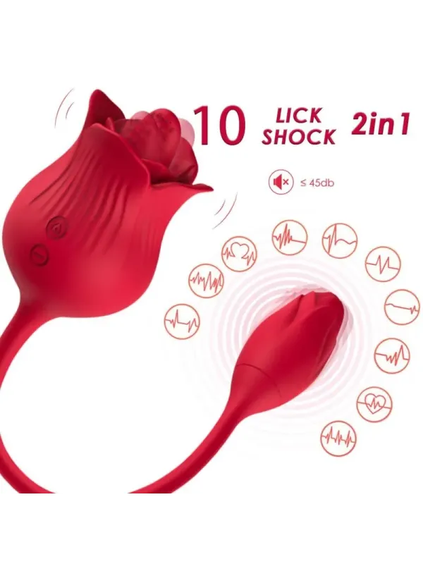 Armony - Vibratore Rosa Con Cola Rosso - ARMONY STIMULATORS - Vibratori | erosidea.com