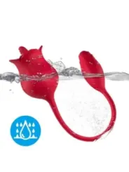 Armony - Vibratore Rosa Con Cola Rosso - ARMONY STIMULATORS - Vibratori | erosidea.com