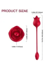 Armony - Vibratore Rosa Con Cola Rosso - ARMONY STIMULATORS - Vibratori | erosidea.com