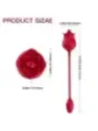Armony - Vibratore Rosa Con Cola Rosso - ARMONY STIMULATORS - Vibratori | erosidea.com