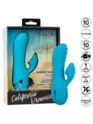 Calexotics - Sunset Beach Seducer Vibratore E Stimolatore 10 Funzioni Blu - CALEXOTICS - Vibratori | erosidea.com