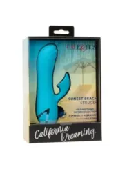 Calexotics - Sunset Beach Seducer Vibratore E Stimolatore 10 Funzioni Blu - CALEXOTICS - Vibratori | erosidea.com
