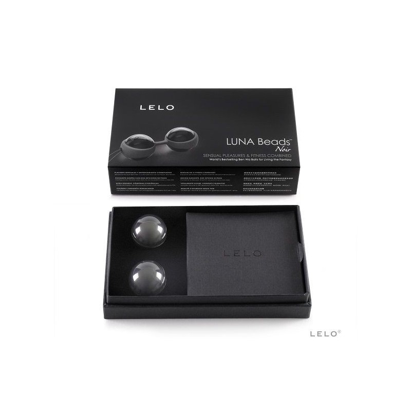 Lelo - Sfere Cinesi Luna Beads Noir - Lelo - Ovetti Palline Sfere | erosidea.com