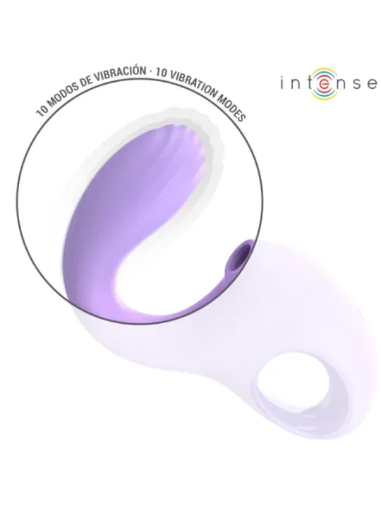 Intense - Vibratore E Stimolatore Baxter Viola - INTENSE HIGH TECH - Vibratori | erosidea.com