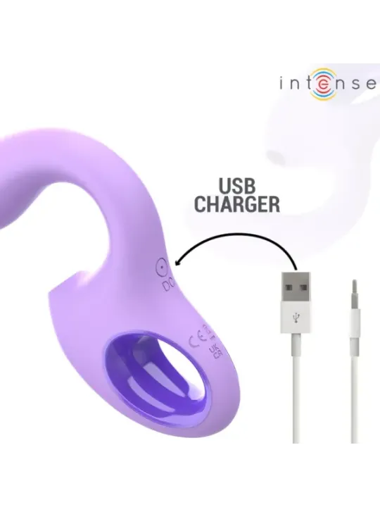Intense - Vibratore E Stimolatore Baxter Viola - INTENSE HIGH TECH - Vibratori | erosidea.com