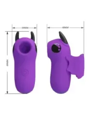Pretty Love - Magic Devil - Stimolatore Da Dito Ricaricabile Viola - FUN TOYS - Vibratori | erosidea.com