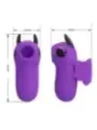 Pretty Love - Magic Devil - Stimolatore Da Dito Ricaricabile Viola - FUN TOYS - Vibratori | erosidea.com