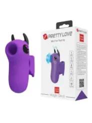 Pretty Love - Magic Devil - Stimolatore Da Dito Ricaricabile Viola - FUN TOYS - Vibratori | erosidea.com