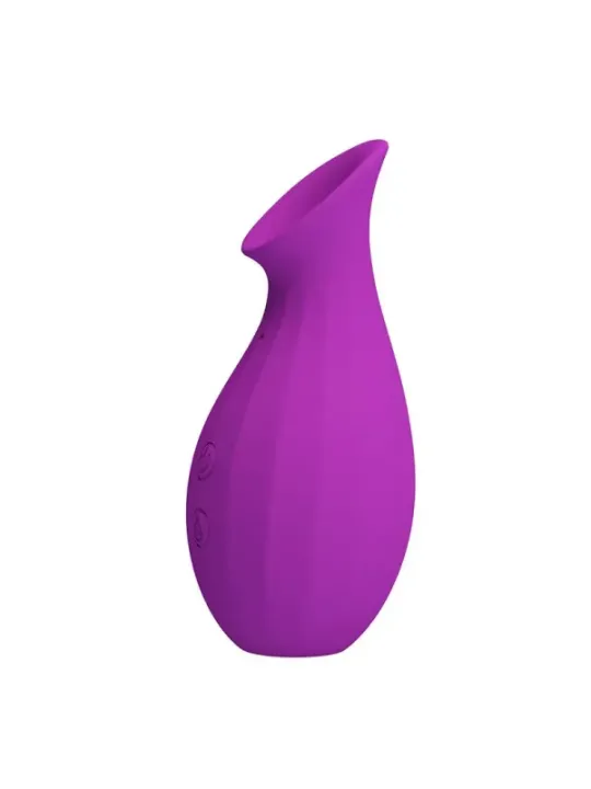 Pretty Love - Stimolatore Clitorideo Ricaricabile A Suzione Con Bottiglia Magica Viola - HIGH TECH - Vibratori | erosidea.com