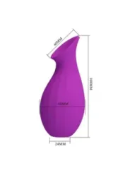 Pretty Love - Stimolatore Clitorideo Ricaricabile A Suzione Con Bottiglia Magica Viola - HIGH TECH - Vibratori | erosidea.com