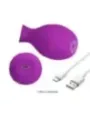 Pretty Love - Stimolatore Clitorideo Ricaricabile A Suzione Con Bottiglia Magica Viola - HIGH TECH - Vibratori | erosidea.com