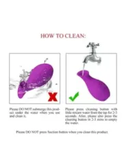 Pretty Love - Stimolatore Clitorideo Ricaricabile A Suzione Con Bottiglia Magica Viola - HIGH TECH - Vibratori | erosidea.com