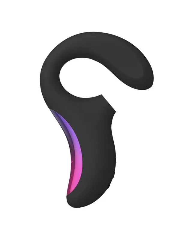 Lelo - Massaggiatore Stimolazione Doppia Aspirazione Enigma Nero - Lelo - Vibratori | erosidea.com