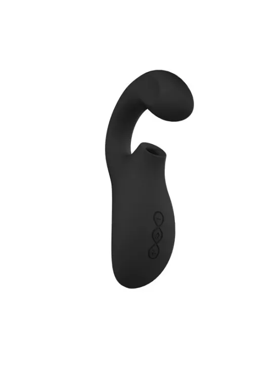Lelo - Massaggiatore Stimolazione Doppia Aspirazione Enigma Nero - Lelo - Vibratori | erosidea.com