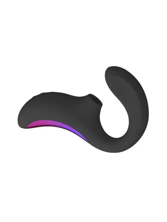 Lelo - Massaggiatore Stimolazione Doppia Aspirazione Enigma Nero - Lelo - Vibratori | erosidea.com