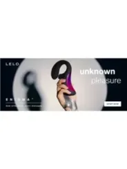 Lelo - Massaggiatore Stimolazione Doppia Aspirazione Enigma Nero - Lelo - Vibratori | erosidea.com