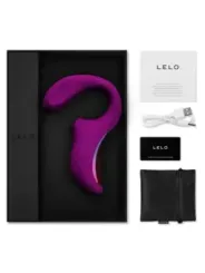 Lelo - Enigma Massaggiatore A Doppia Aspirazione Rosa Profonda - Lelo - Vibratori | erosidea.com