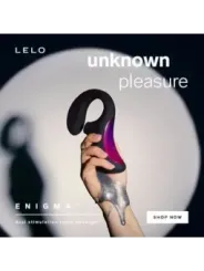 Lelo - Enigma Massaggiatore A Doppia Aspirazione Rosa Profonda - Lelo - Vibratori | erosidea.com
