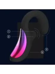 Lelo - Enigma Cruise Massaggiatore Sonico A Doppia Stimolazione Nero - Lelo - Vibratori | erosidea.com