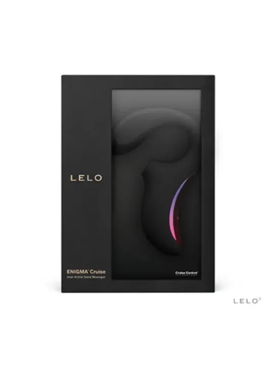 Lelo - Enigma Cruise Massaggiatore Sonico A Doppia Stimolazione Nero - Lelo - Vibratori | erosidea.com