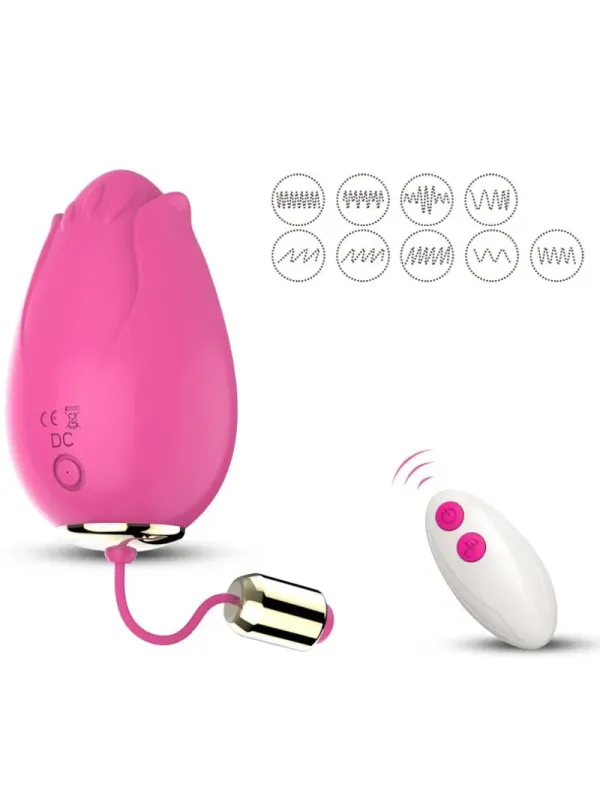 Armony - Mandala Egg Vibratore G-Spot Remote Control Fucsia - ARMONY STIMULATORS - Vibratori | erosidea.com