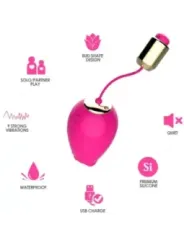 Armony - Mandala Egg Vibratore G-Spot Remote Control Fucsia - ARMONY STIMULATORS - Vibratori | erosidea.com