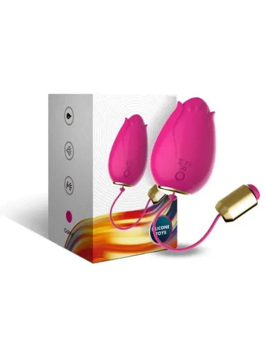 Armony - Mandala Egg Vibratore G-Spot Remote Control Fucsia - ARMONY STIMULATORS - Vibratori | erosidea.com