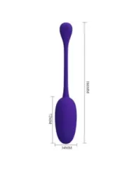 Pretty Love - Uovo Vibrante Ricaricabile Knucker Viola - - Vibratori | erosidea.com