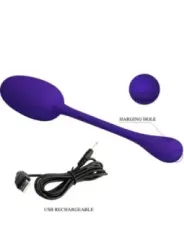 Pretty Love - Uovo Vibrante Ricaricabile Knucker Viola - - Vibratori | erosidea.com