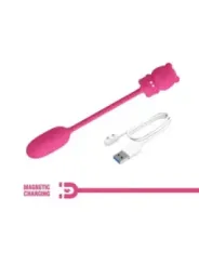 Pretty Love - Vibratore A Proiettile Ricaricabile Olson Con Telecomando Cablato Rosa - FUN TOYS - Vibratori | erosidea.com