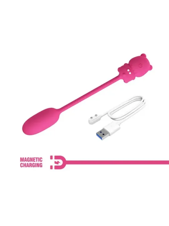 Pretty Love - Vibratore A Proiettile Ricaricabile Olson Con Telecomando Cablato Rosa - FUN TOYS - Vibratori | erosidea.com