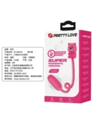 Pretty Love - Vibratore A Proiettile Ricaricabile Olson Con Telecomando Cablato Rosa - FUN TOYS - Vibratori | erosidea.com