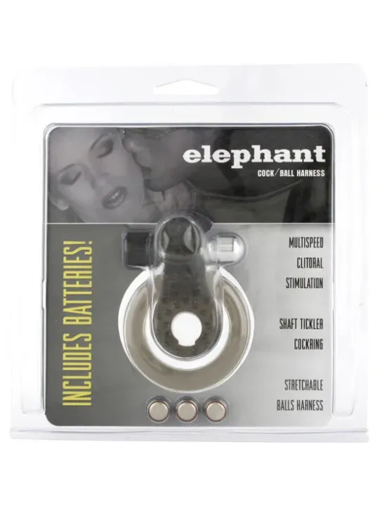 Seven Creations - Anello Vibrante Con Elefante Stimolante - SEVEN CREATIONS - Anelli Fallici | erosidea.com