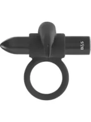 Black&Silver - Anello Burton 10 Modalit€ Di Vibrazione Nero - BLACK&SILVER - Anelli Fallici | erosidea.com