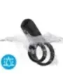 Armony - Vibratore Doppio Anello Nero - ARMONY FOR HIM - Anelli Fallici | erosidea.com